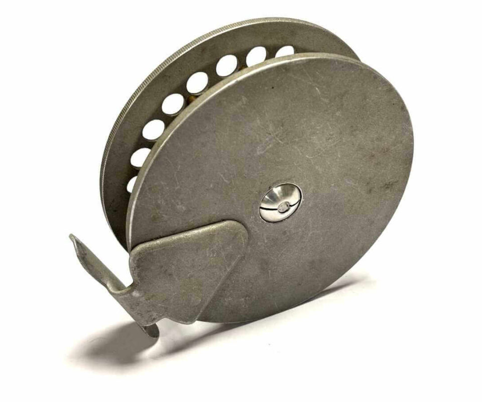   Adcock Stanton Nottingham 5″ 'Handleless' Ball Bearing Trotting Centrepin Reel