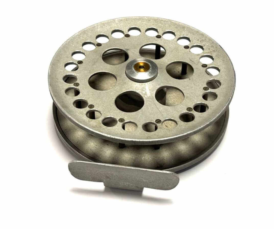   Adcock Stanton Nottingham 5″ 'Handleless' Ball Bearing Trotting Centrepin Reel