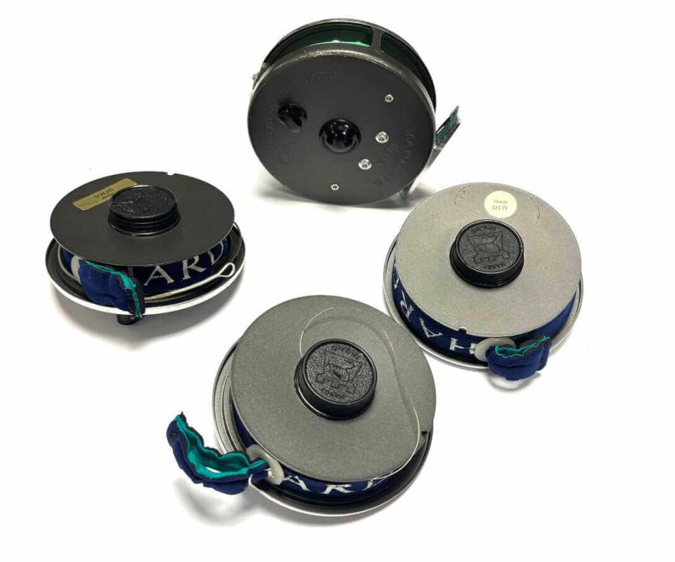   Hardy Marquis 8/9 Classic Alloy Fly Fishing Reel With 3 Spare Spools & Line