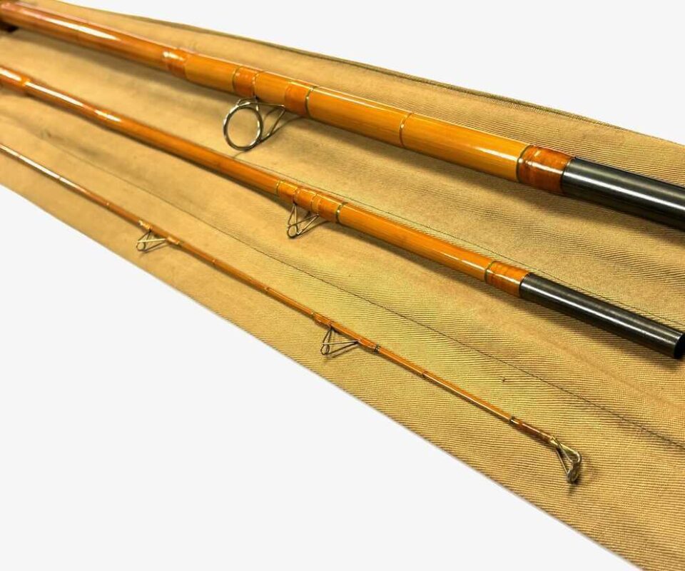   Hardy The Connoisseur 12' Whole & Splitcane Float Rod Rare