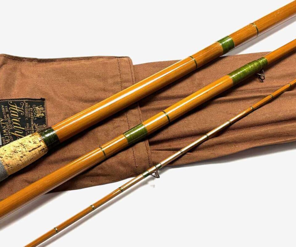   Hardy The Thames 11ft Rod 3 Piece Whole & Split Cane With Hardy Bag