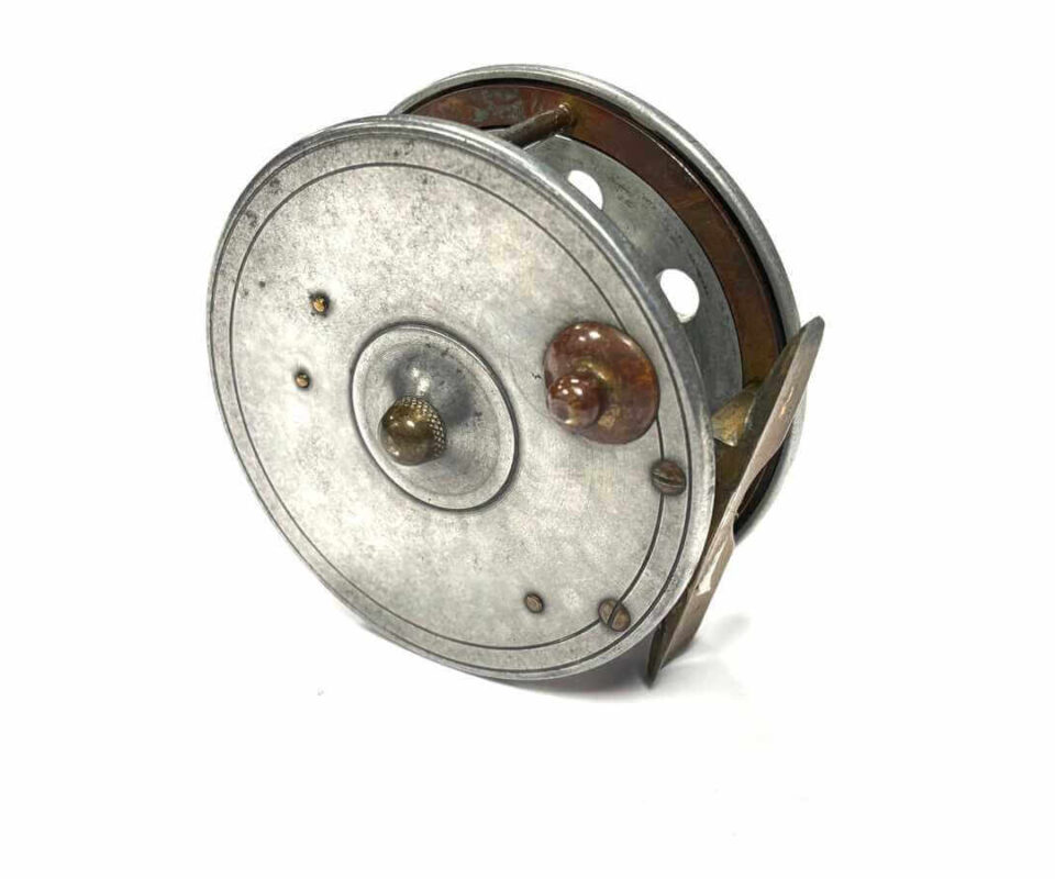   Slater Ideal Alloy 3.5″ Centrepin Fishing Reel