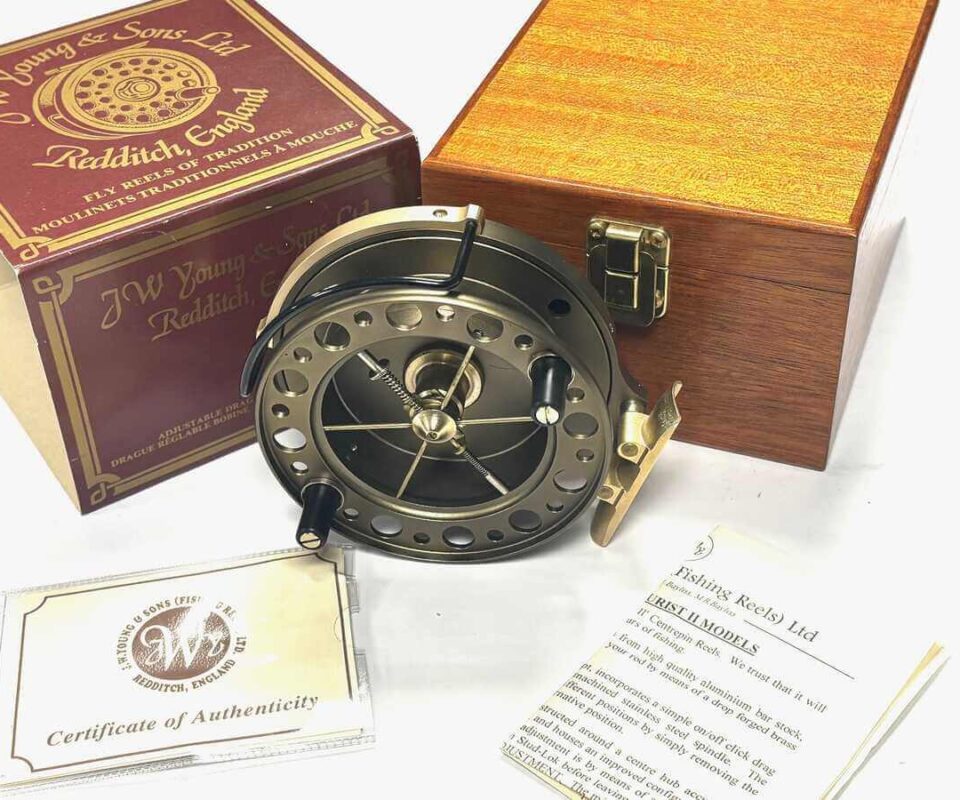   J W Young The Purist II 2031 Centrepin Trotting Reel Serial # 0266 Superb
