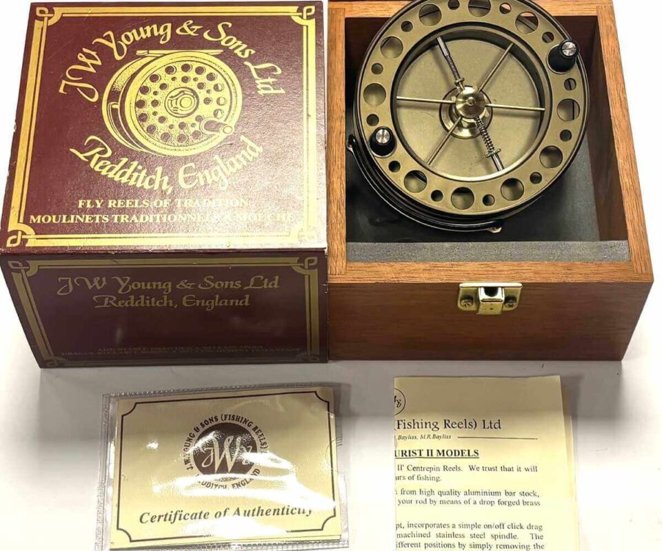   J W Young The Purist II 2031 Centrepin Trotting Reel Serial # 0266 Superb