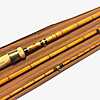 Hardy No 1 Wallis Avon Rod 11' Whole & Split Cane Dark Green Wraps EX RARE