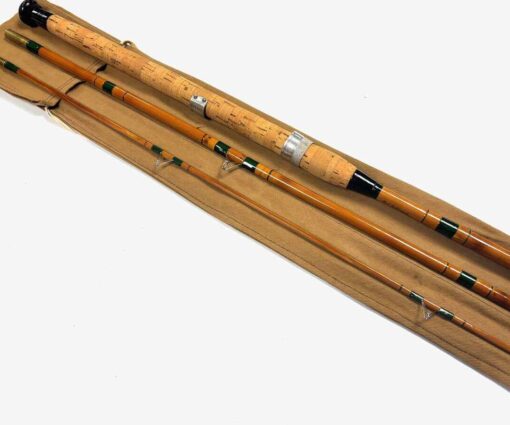   Hardy FWK Wallis No 1 All Rounder Cane Rod Split Cane Butt 3 Piece With Bag - Tip Short