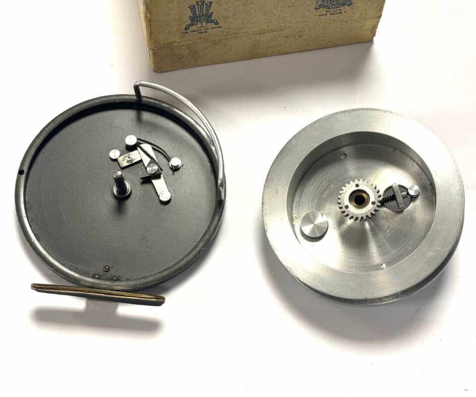   Hardy Conquest 4.5″ Trotting Vintage Reel With Box