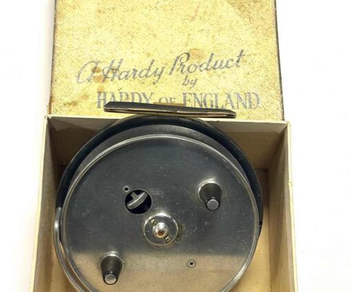   Hardy Conquest 4.5″ Trotting Vintage Reel With Box
