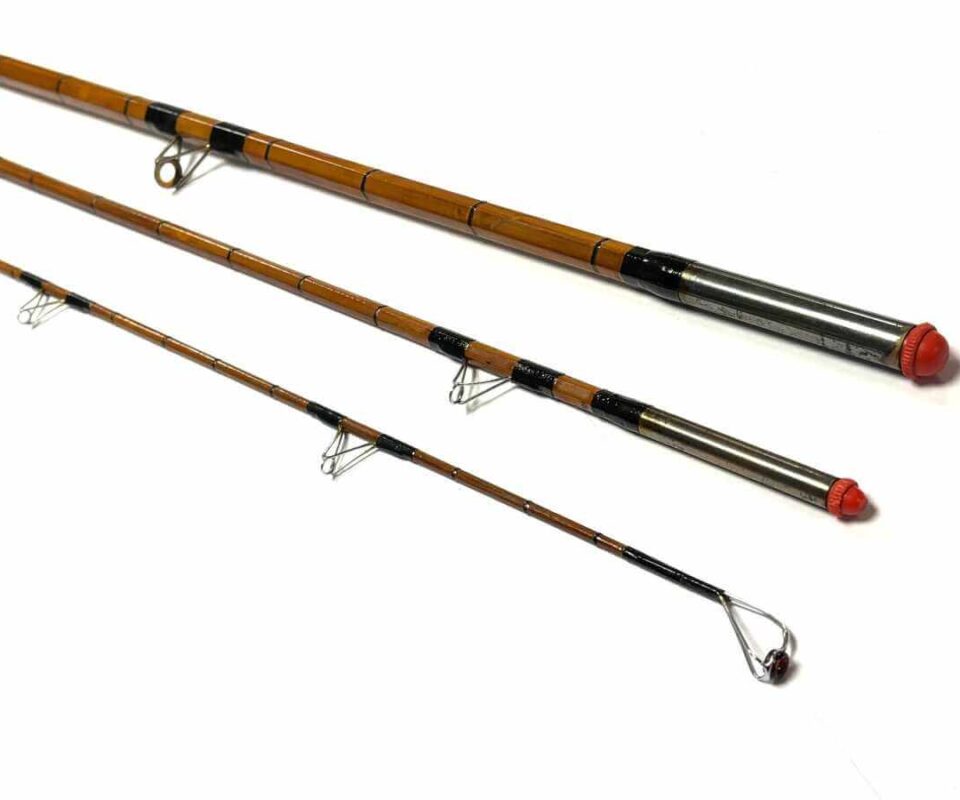   Aspindale Dalesman The Swiftdale 11′ 3 Piece Vintage Coarse Rod With Original Bag