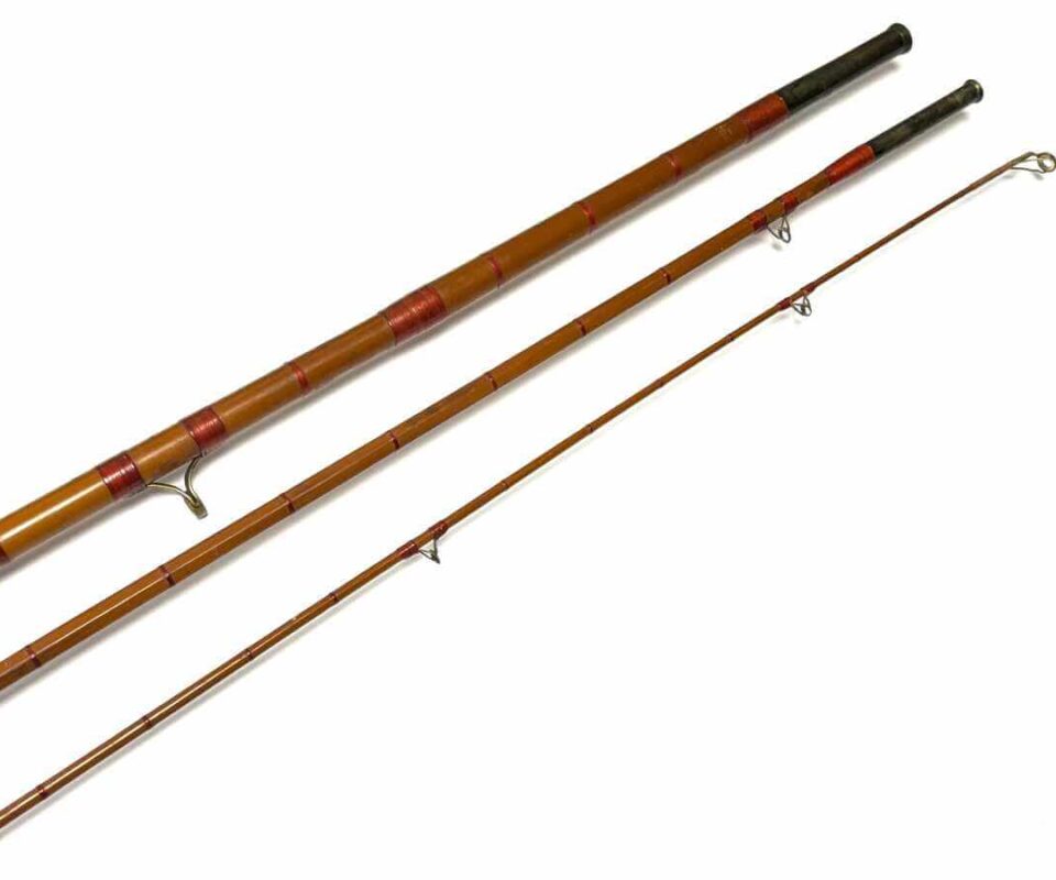   Hardy No 1 Wallis All Rounder 12' Whole Cane / Split Cane Rod 3 Piece With Bag