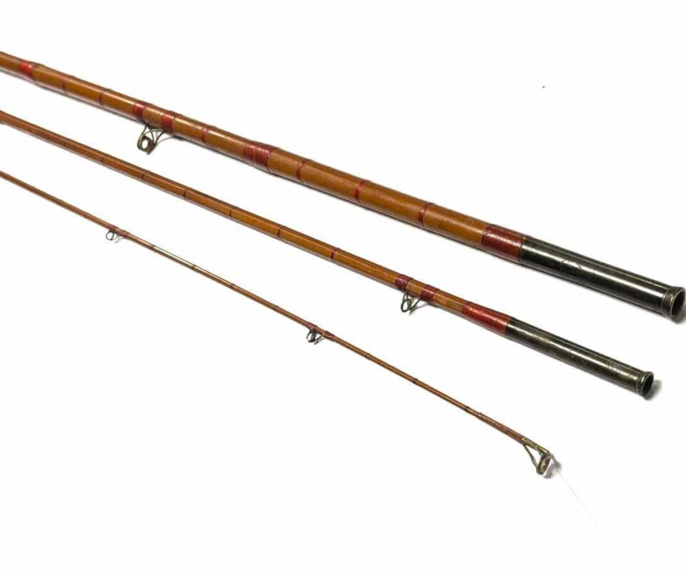   Hardy No 1 Wallis All Rounder 12' Whole Cane / Split Cane Rod 3 Piece With Bag