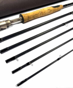   Greys G Tec 9′ 6 Piece Travel Fly Rod Line #5 With Bag & Tube