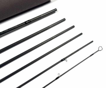   Greys G Tec 9′ 6 Piece Travel Fly Rod Line #5 With Bag & Tube