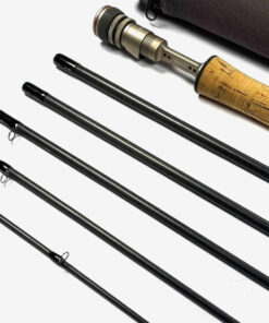   Greys G Tec 9′ 6 Piece Travel Fly Rod Line #5 With Bag & Tube
