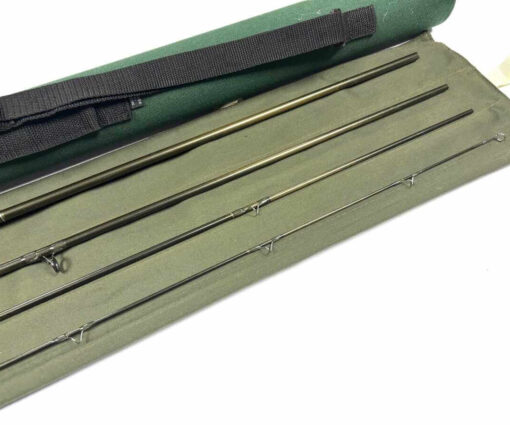   Hardy Demon 10′ Trout Rod 4 Piece Line #6 With Case In Super Condition