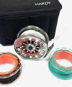   Hardy Demon 7000 Large Arbor Fly Reel With Two Spare Spools & Case