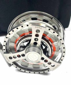   Hardy Demon 7000 Large Arbor Fly Reel With Two Spare Spools & Case