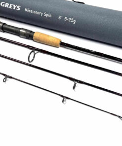   Greys of Alnwick Missionary 8′ Spin 5 – 25g Four Piece Spinning Rod With Bag & Case