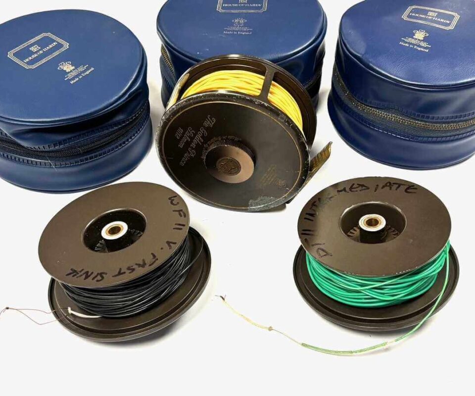   Hardy Golden Prince Salmon #11/12 With Spare Spools, Line & Cases
