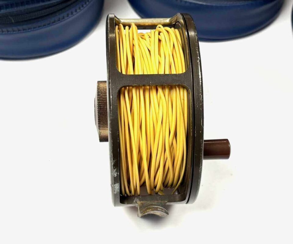   Hardy Golden Prince Salmon #11/12 With Spare Spools, Line & Cases