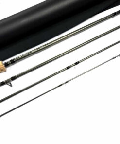   Hardy Zenith Sintrix 12′ 6″ 4 Piece Carbon Fly Rod #7 With Bag & Tube