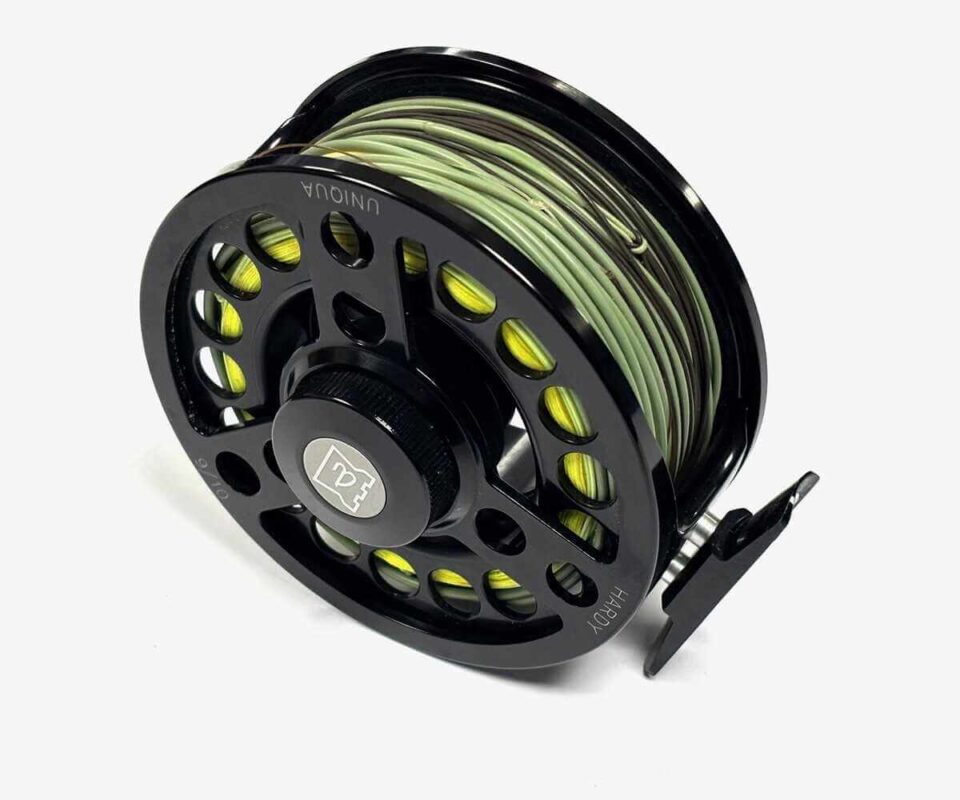   Hardy Uniqua 9/10 Salmon Fly Reel With Floating Line