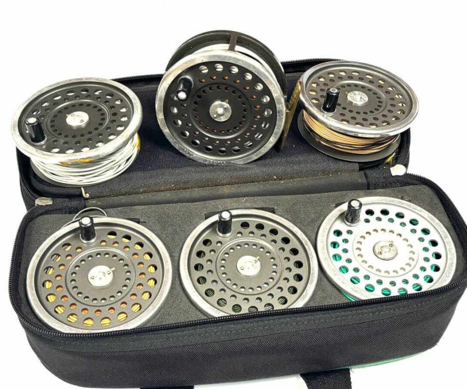 Hardy Marquis Salmon No 2 Fly Reel With 5 Spare Spools & Lines
