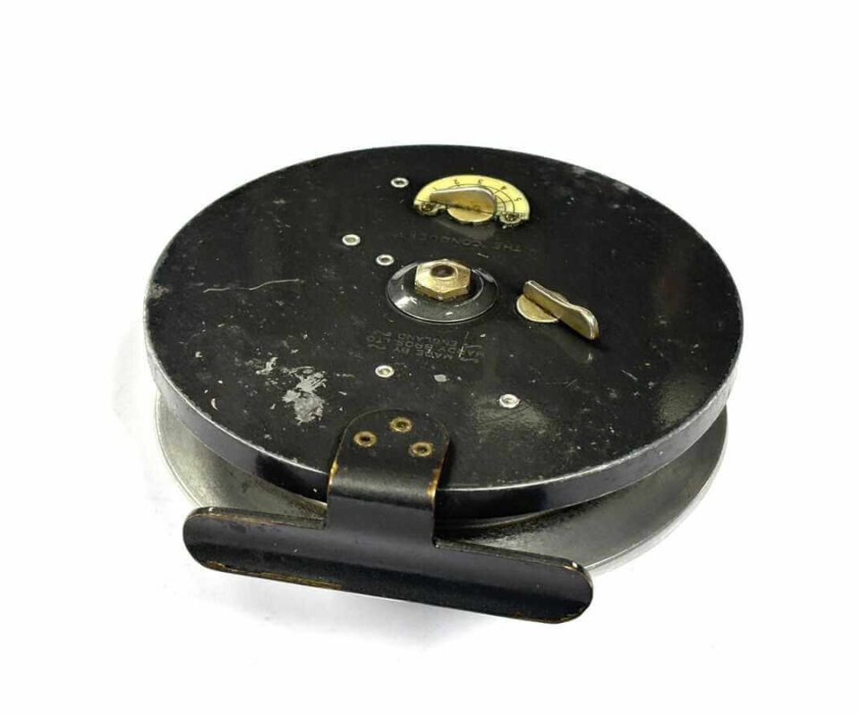   Hardy Conquest 4.25″ trotting vintage reel