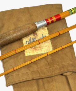  Allcocks Wizard Rod 11′ 3 Piece Whole Cane Butt Fine With Bag