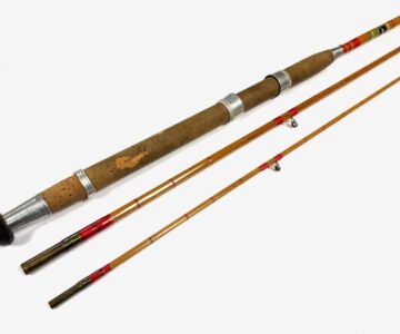   Allcocks Wizard Rod 11′ 3 Piece Whole Cane Butt Fine With Bag