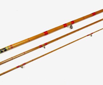   Allcocks Wizard Rod 11′ 3 Piece Whole Cane Butt Fine With Bag