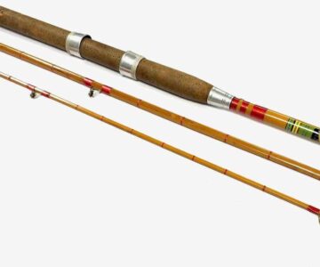   Allcocks Wizard Rod 11′ 3 Piece Whole Cane Butt Fine With Bag
