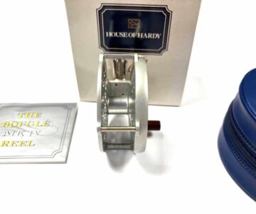   Hardy Bougle MK IV 3.5″ Trout Fly Reel With Case Unused Mint