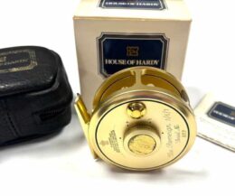   Hardy Sovereign 5/6/7 Gold 3″ Fly Reel Ltd Edition #862 Excellent Condition