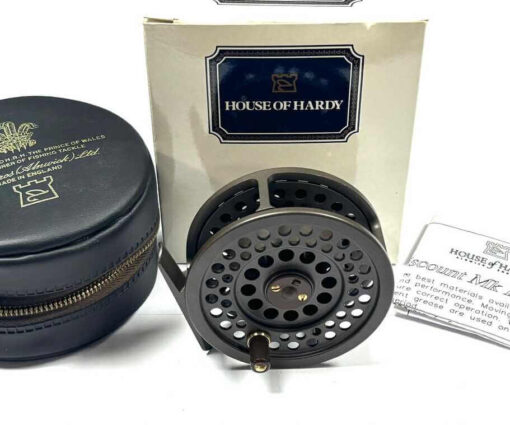   Hardy Viscount MK III LA 5/6 Trout Fly Reel Mint LHW RHW