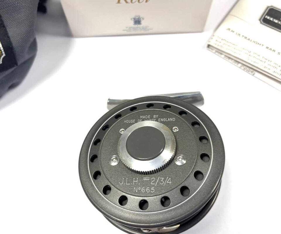   Hardy JLH #2/3/4 Trout Fly Reel Ltd Ed #665 Bag Box Unused MINT