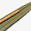 Fosters of Ashbourne The Wisp 6’ 6" 2 Piece Cane Bamboo Dry Fly Rod RARE
