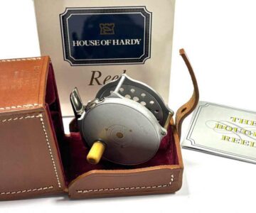   Hardy 2 1/2″ Bougle 1903 Reproduction Trout Fly Reel 125th Anniversary MINT