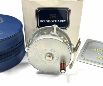   Hardy Bougle MK IV 3″ Trout Fly Reel With Case Unused Mint