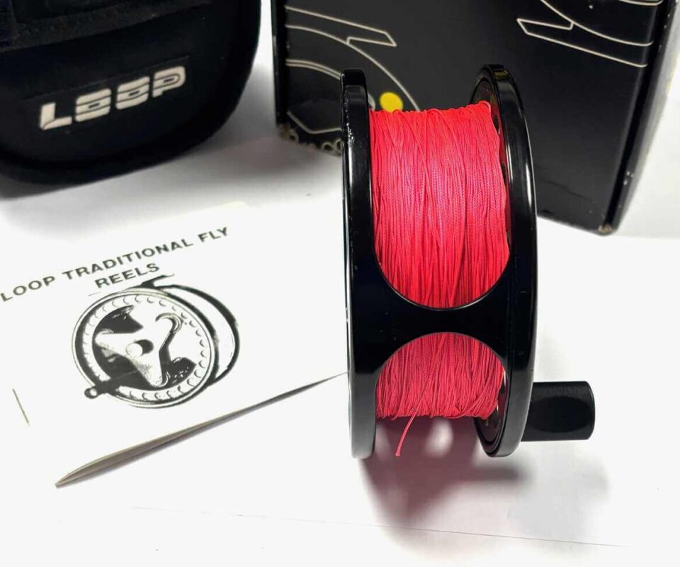   Traditional LOOP Sweden 3W 4.25" Fly Reel With Pouch Box