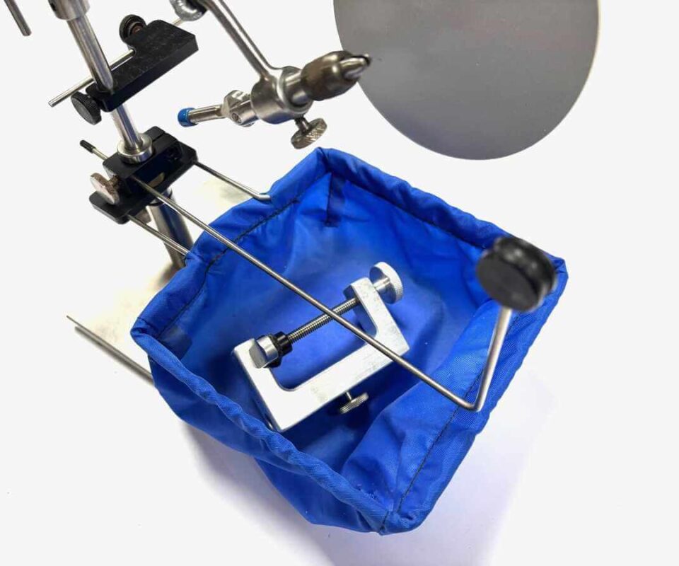   Dynaking Fishing Fly Stainless Steel Desk Clamp With Stand