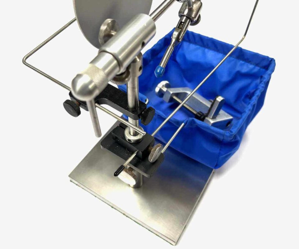   Dynaking Fishing Fly Stainless Steel Desk Clamp With Stand