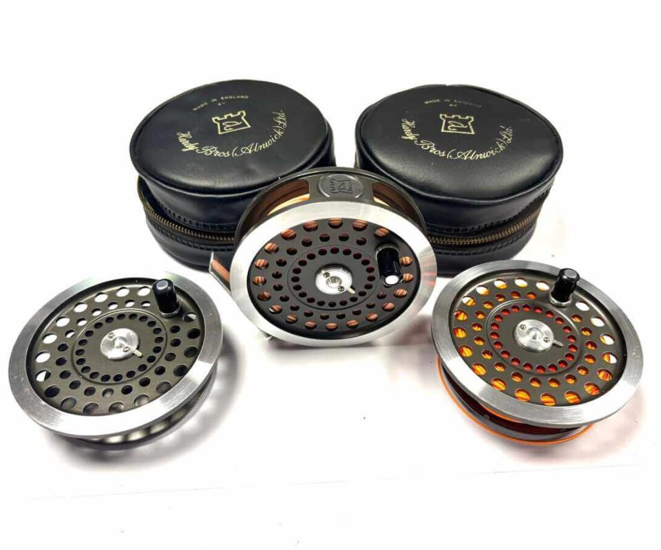   Hardy Sunbeam 8/9 Trout Fly Reel With Two Spare Spools Excellent Condition