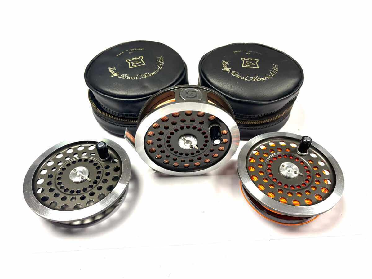 Hardy Sunbeam 8/9 Trout Fly Reel With Two Spare Spools Excellent