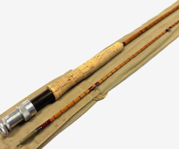   Foster Of Ashbourne THE AIRSPRITE 6' 6" Cane Trout Rod RARE