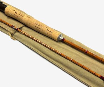   Foster Of Ashbourne THE AIRSPRITE 6' 6" Cane Trout Rod RARE