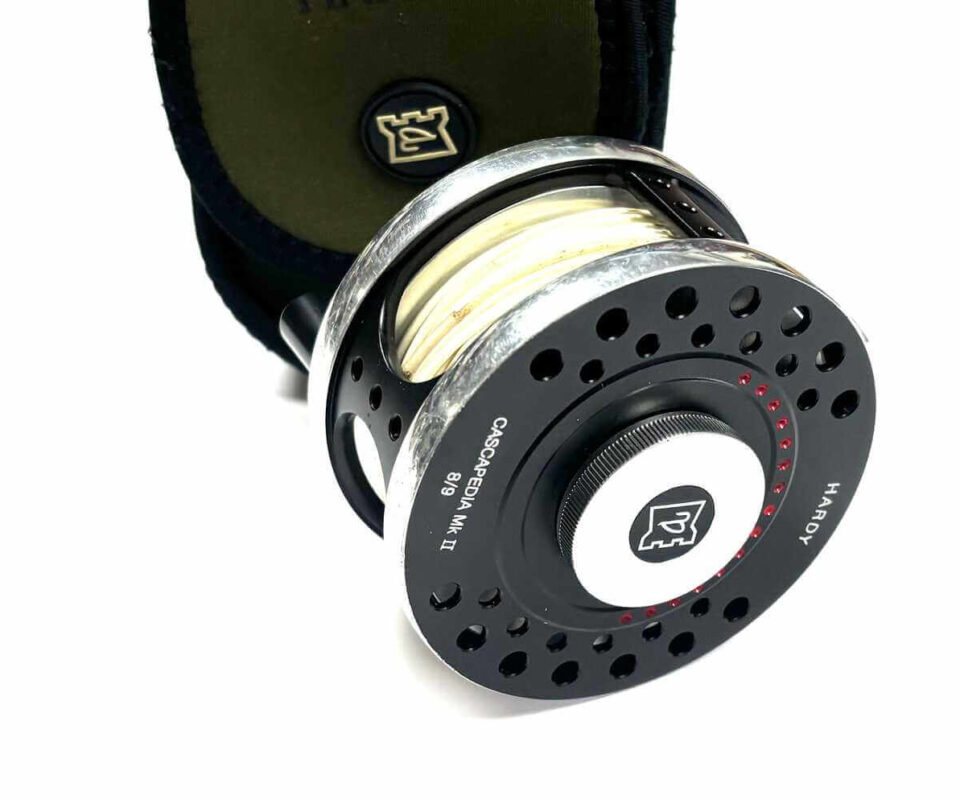   Hardy Cascapedia MK II #8/9 Salmon Fly Reel With Pouch RHW