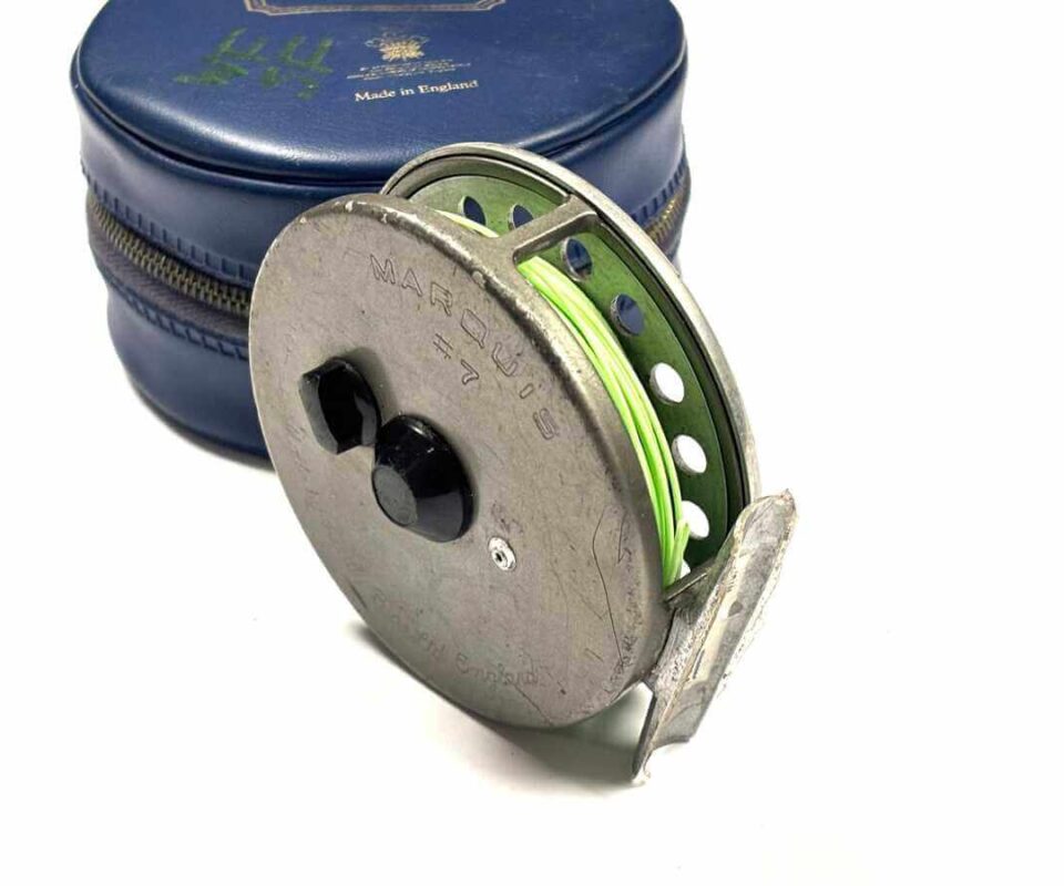   Hardy Marquis #7 trout fly reel with case