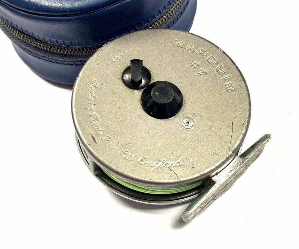   Hardy Marquis #7 trout fly reel with case