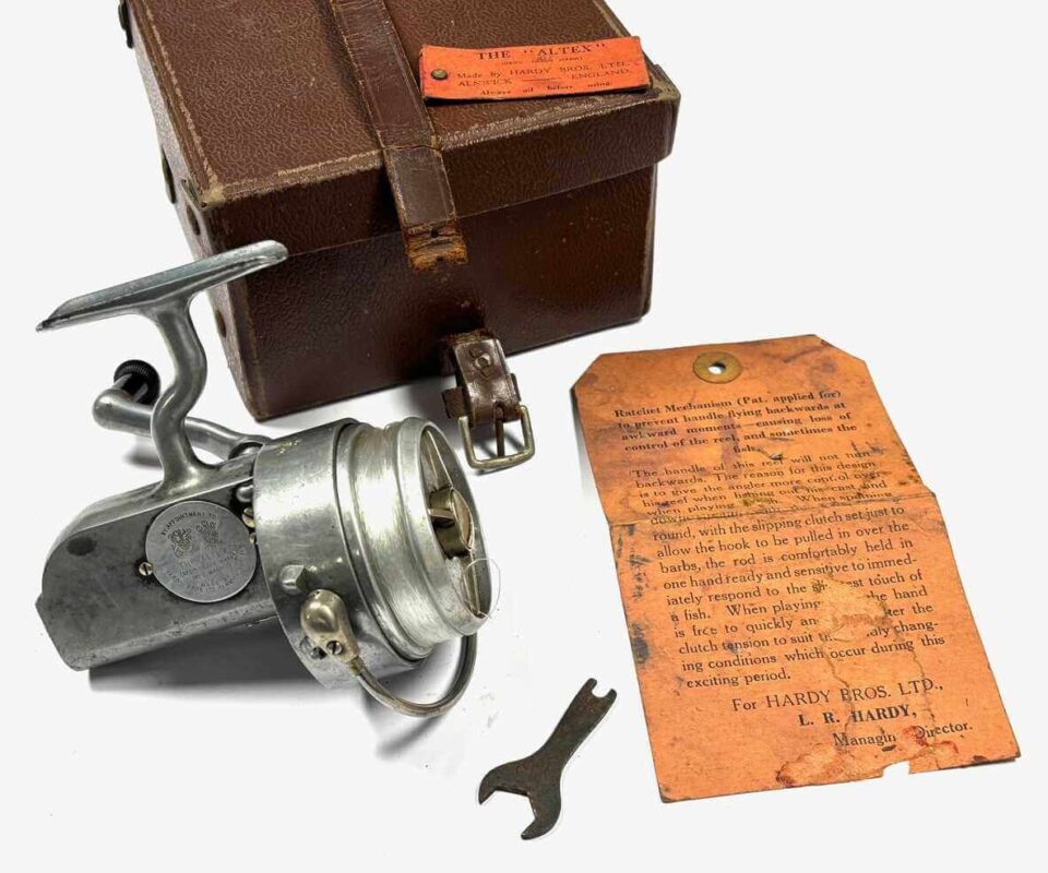   Hardy Altex No 2 MK V Fixed Spool Spinning Reel LHW Plus Box